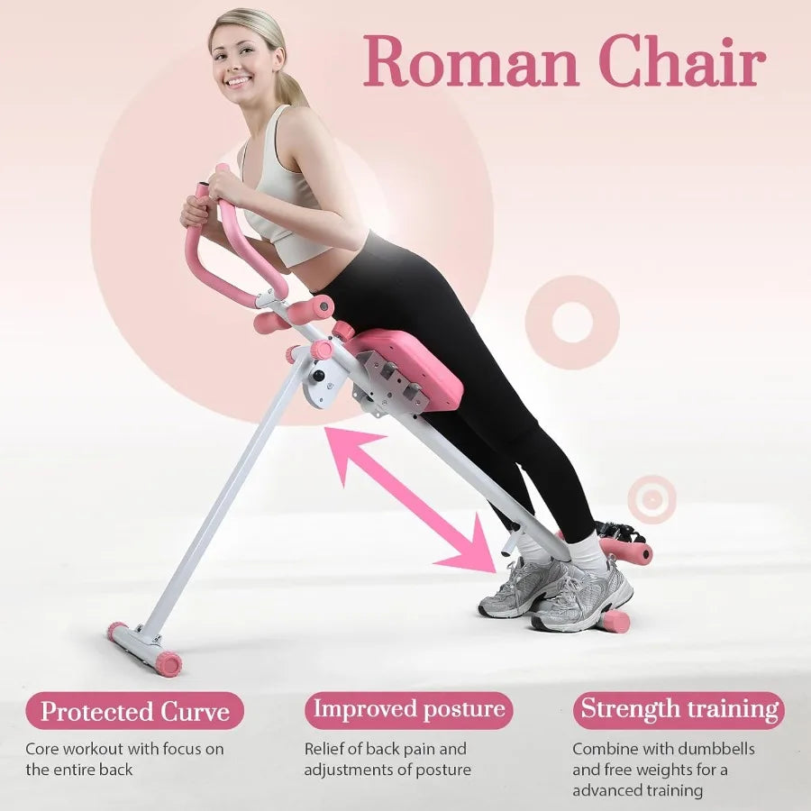 Workout Equipment Ab Trainer  Core Strength Training Adjustable