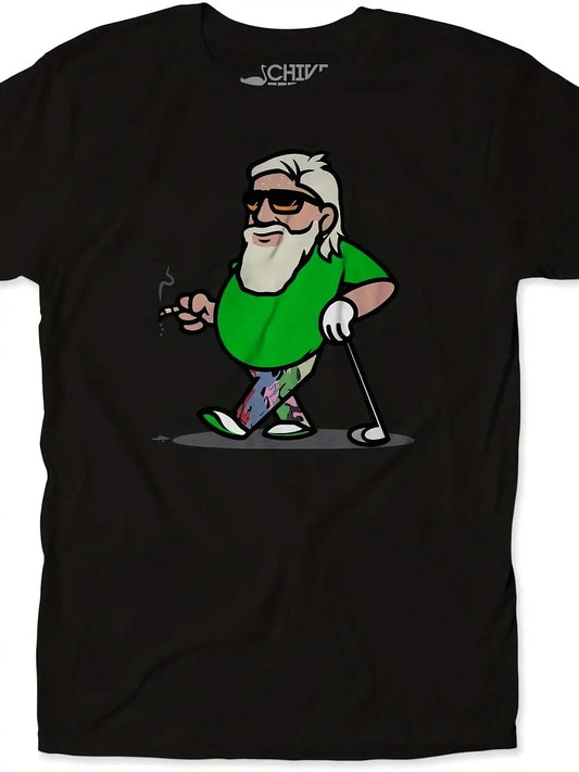Iconic Golf  Funny Popular  Man Women Casual Tees