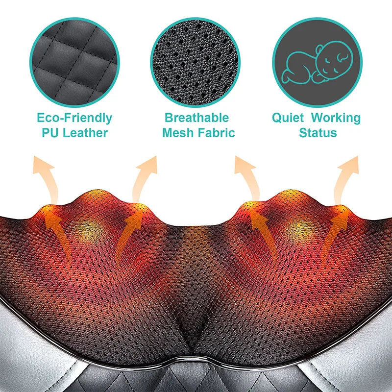 Electric Neck Back  Shoulder Kneading  Back Massage