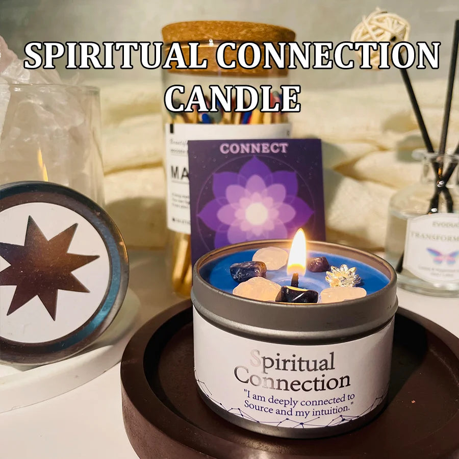 Sacred Meditation Spiritual Connection Candle  Scented Gifts