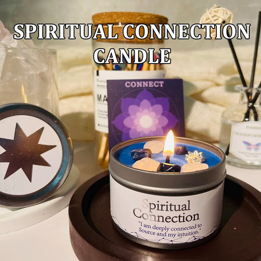 Sacred Meditation Spiritual Connection Candle  Scented Gifts