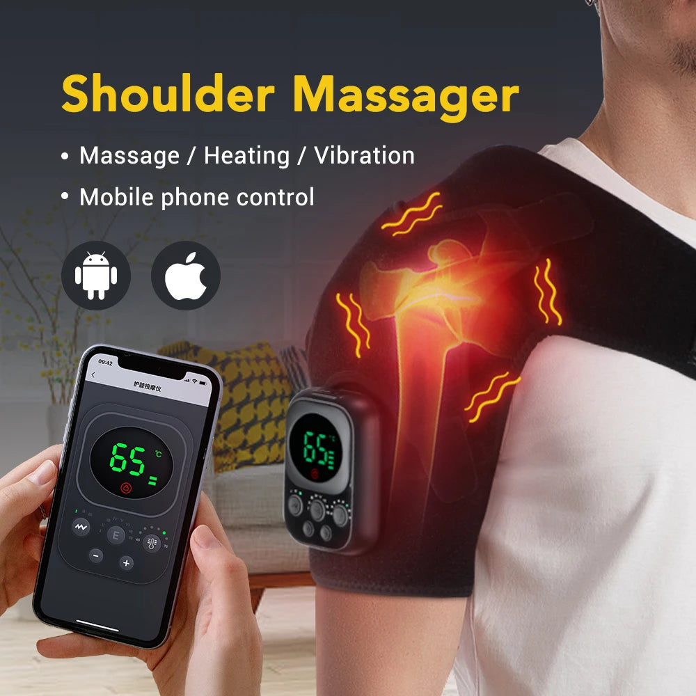 Electric Heating Shoulder Knee Massager  Arthritis Pain