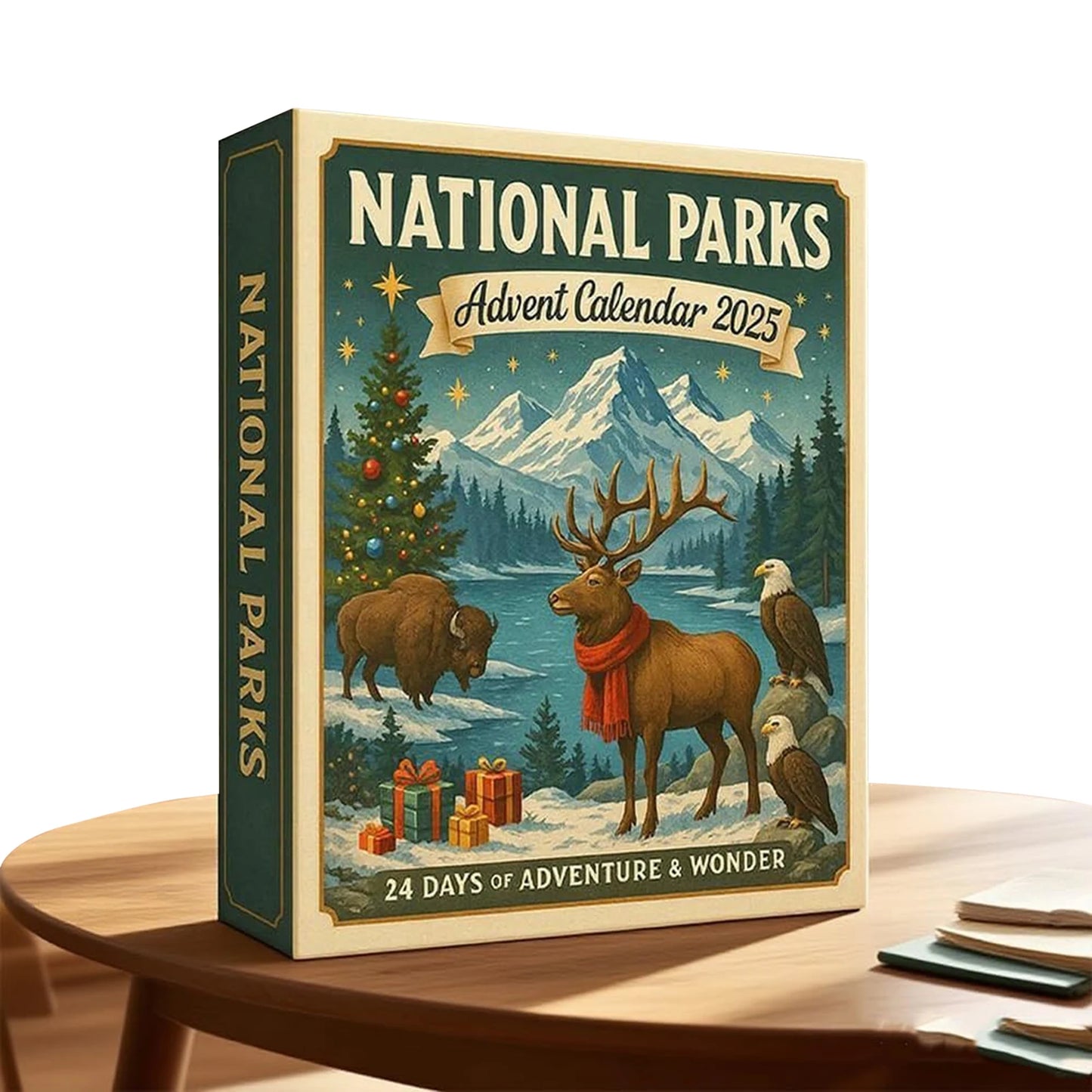 Park Calendar Treasure Ornament Christmas  Kids  Adult