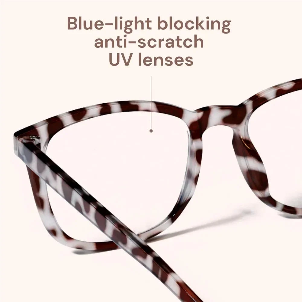 Stylish Blue Light Glasses  Woman Computer Lightweight