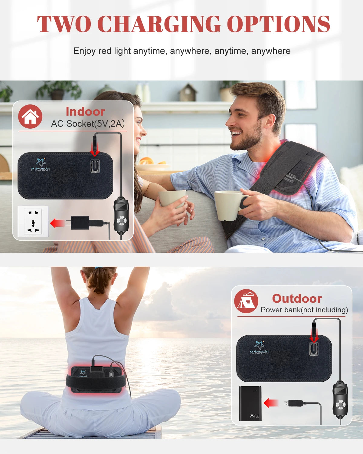 Red Light Therapy Infrared Wrap Slimming Waist