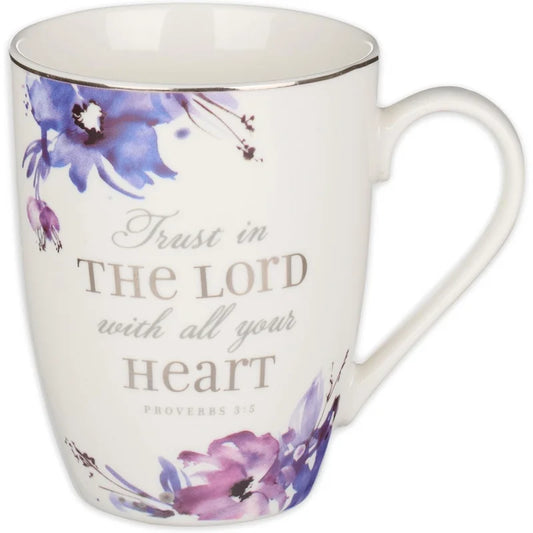 Scripture Ceramic Coffee Tea Mug Inspirational Verse