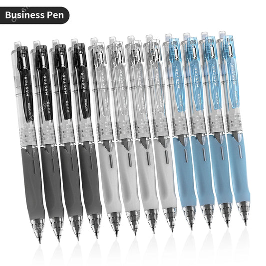 Retractable Gel Pens, Fine Tip, Quick Dry
