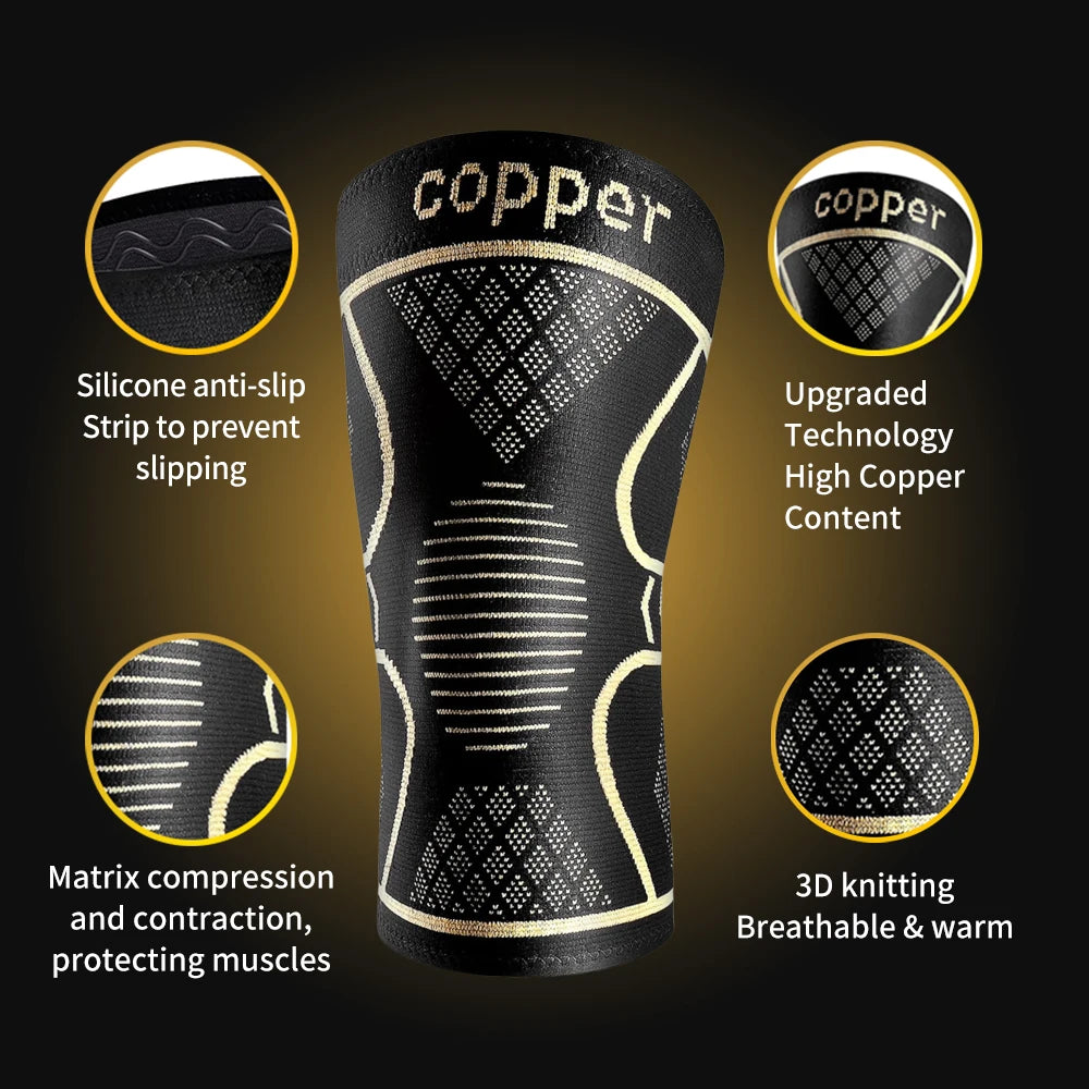 Sports  Pads, Breathable Non-Slip Basketball  Fitness Knee