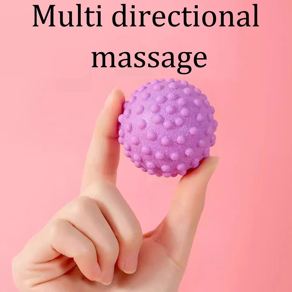 Fascia Ball Raised Point Massage  Posture Yoga