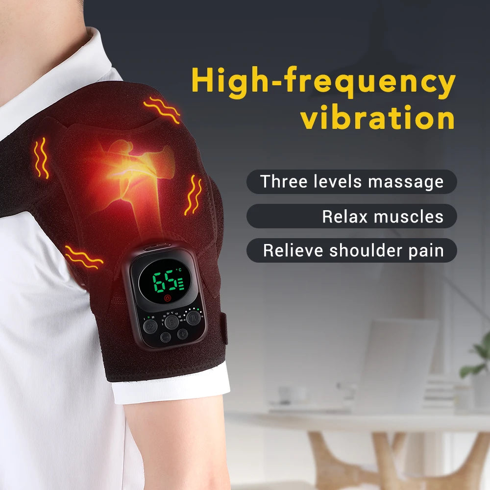 Electric Heating Shoulder Knee Massager  Arthritis Pain