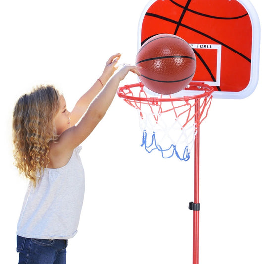 Basketball System Height Adjustable  Hoop Backboard  Children