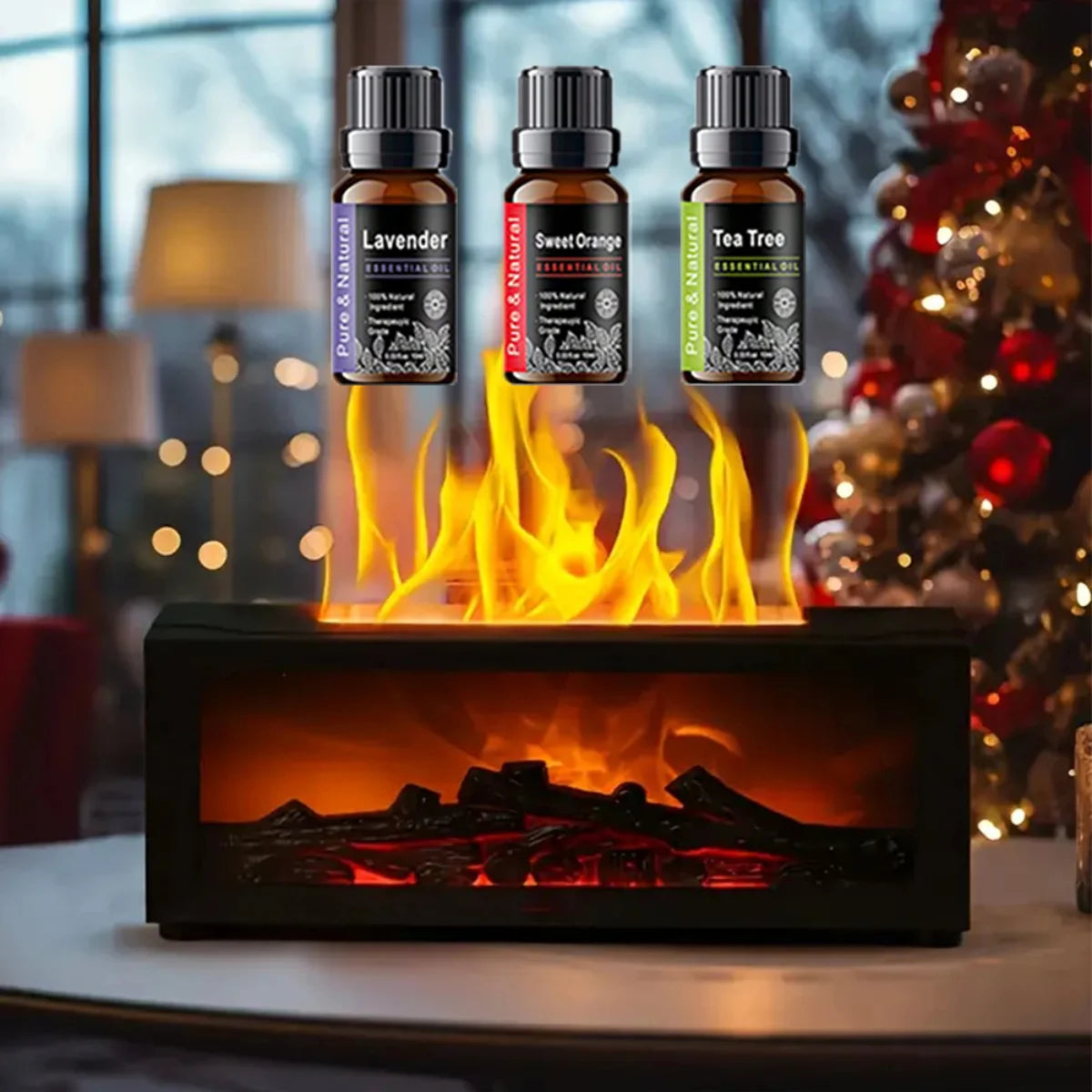 Essential Oil Diffuser Aromatherapy Humidifier Remote Control