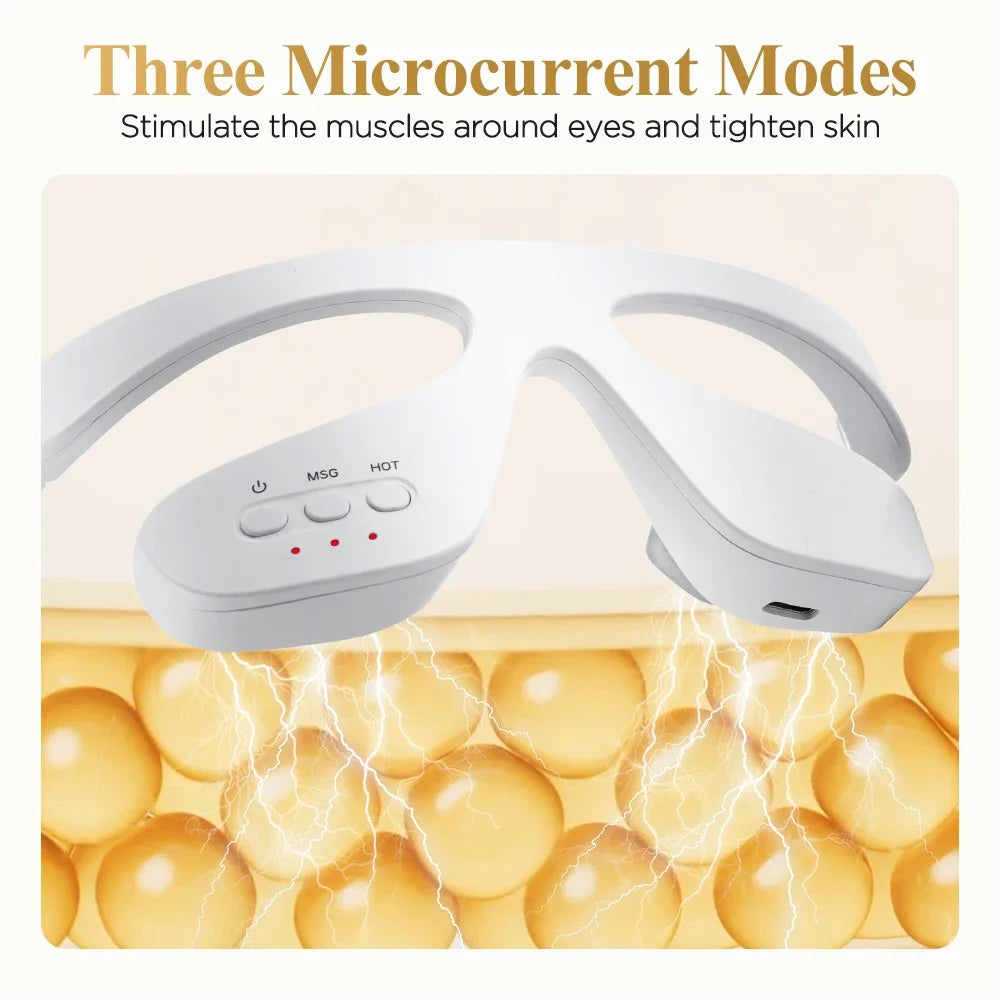 Red Light Therapy Beauty Microcurrent Eye Massager  ﻿