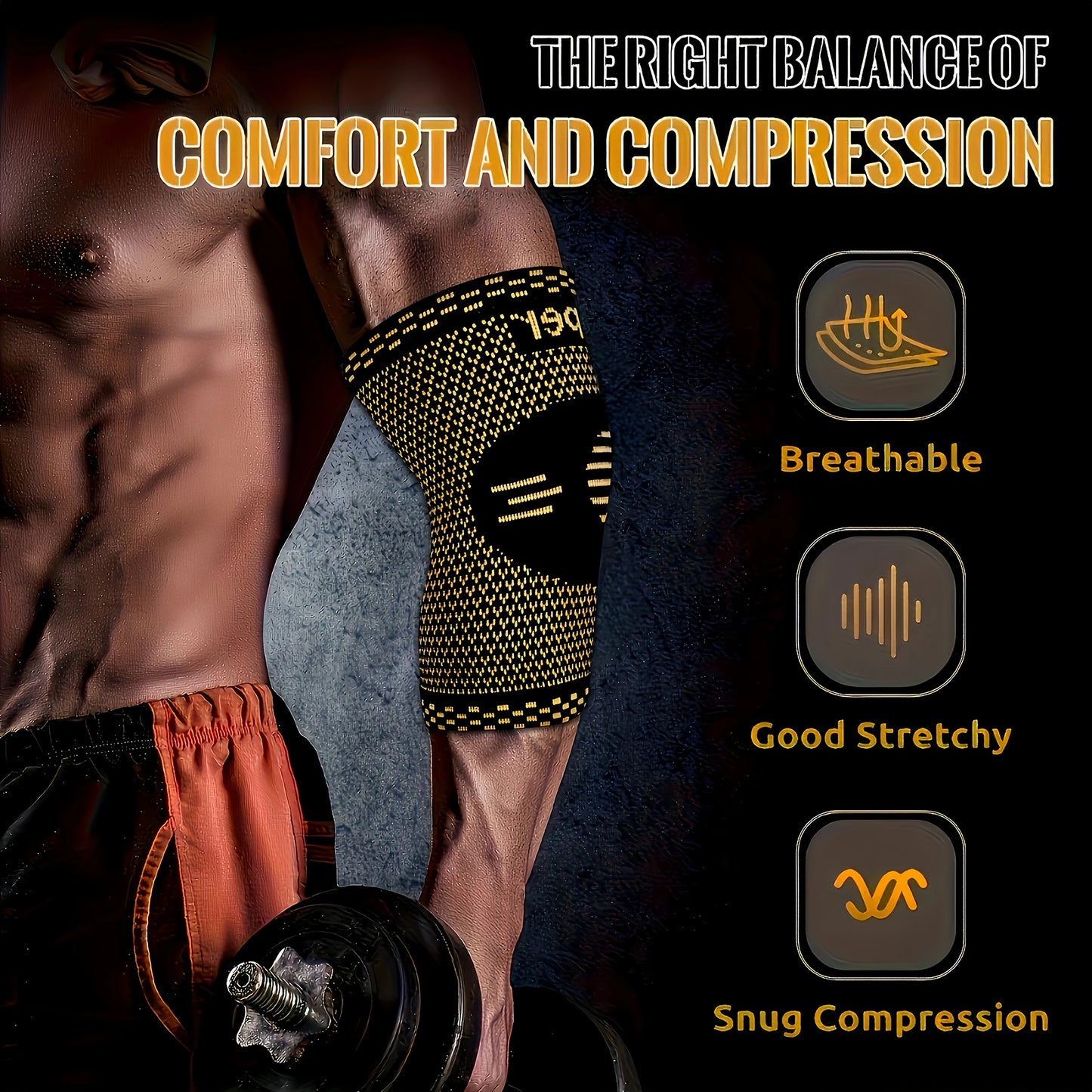 Copper Elbow Protective Sleeves, Basketball, Football  Tennis