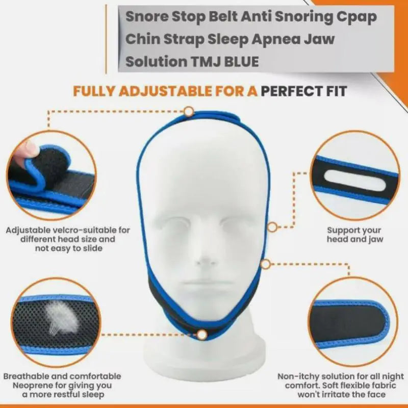 Anti-Snoring Chin Strap Mouth Guards  Breathe