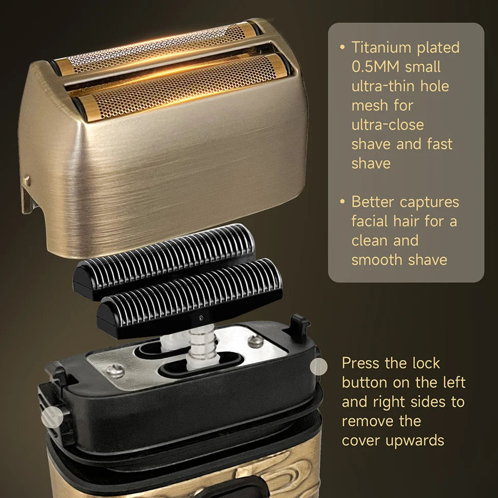 Face Mustache Grooming Kit, Bald Head Shavers