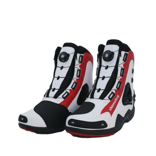 Motorcycle Shoes Men Racing  Boots   Riding  Waterproof