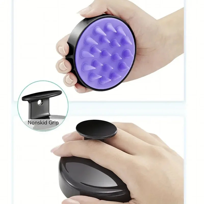 Silicone hair washing brush, scalp massage   comb