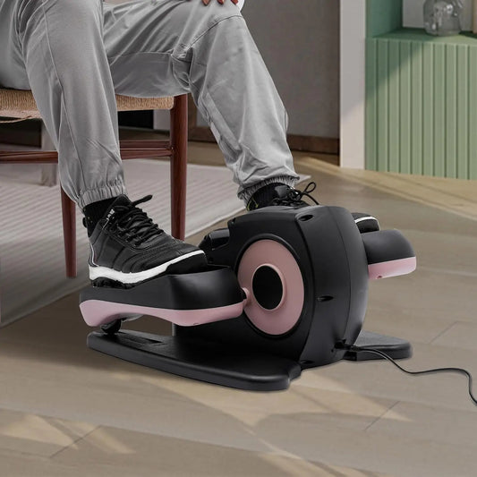 Seniors Seated Pedal Exerciser Machine Remote Control=