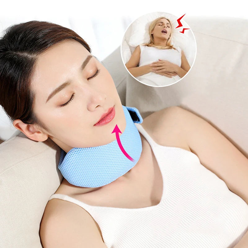 Anti - Snoring Neck Brace  Chin Support  Sleeping Aid