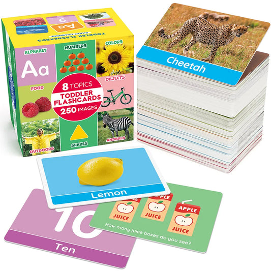 Toddlers Educational Flashcards, Alphabet Number, Preschool Learning