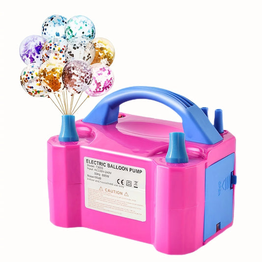 Electric Balloon Pump  Inflator  Dual Nozzle  Decoration