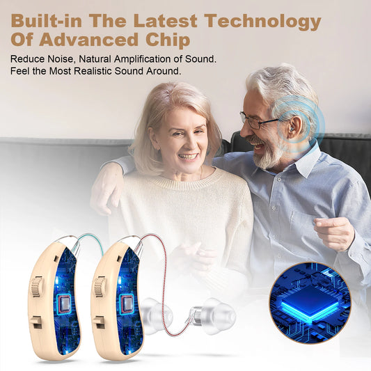 Volume-Adjustable Hearing Aids Seniors Sound Amplifiers