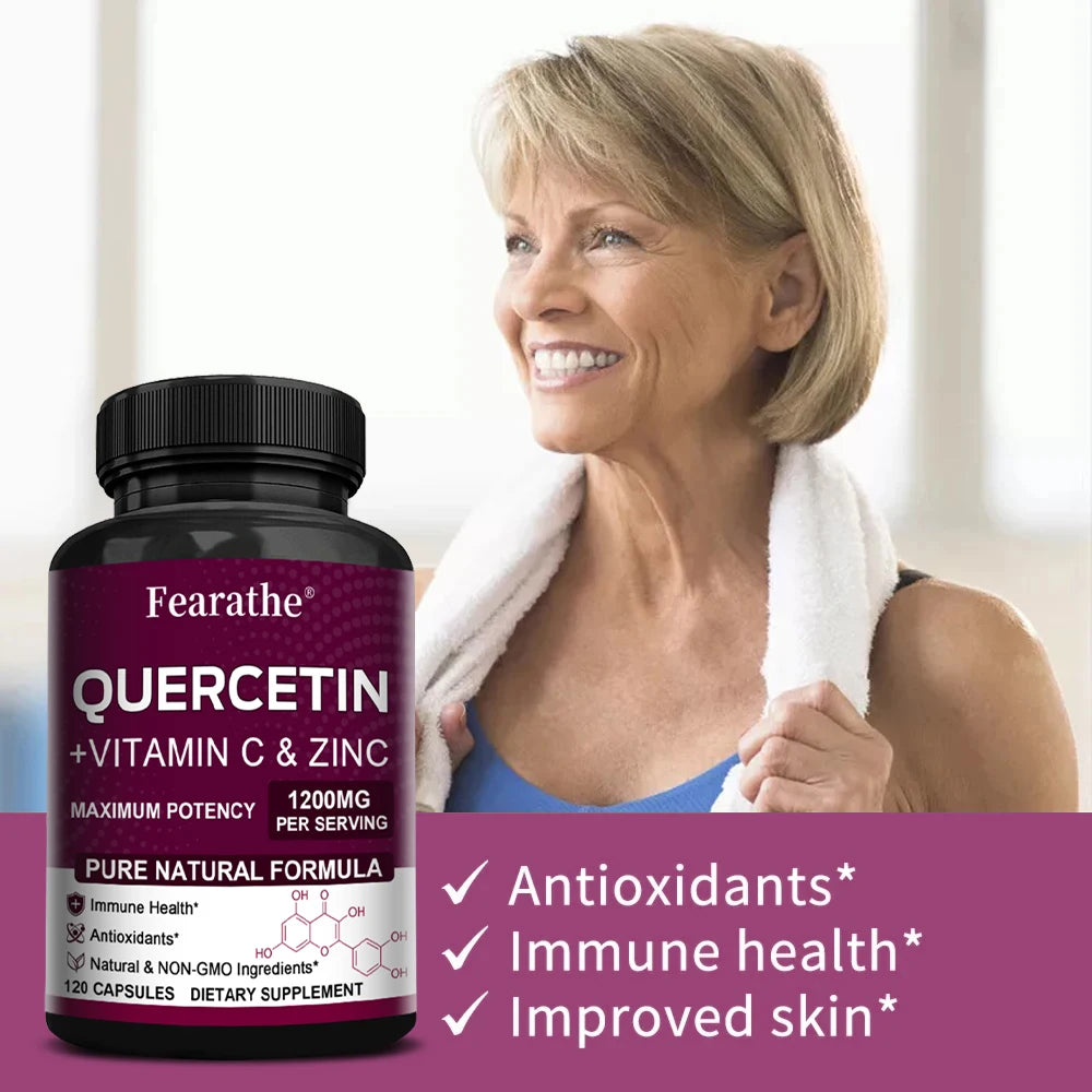 Vitamin C, Zinc  Supports Physical Performance, Endurance
