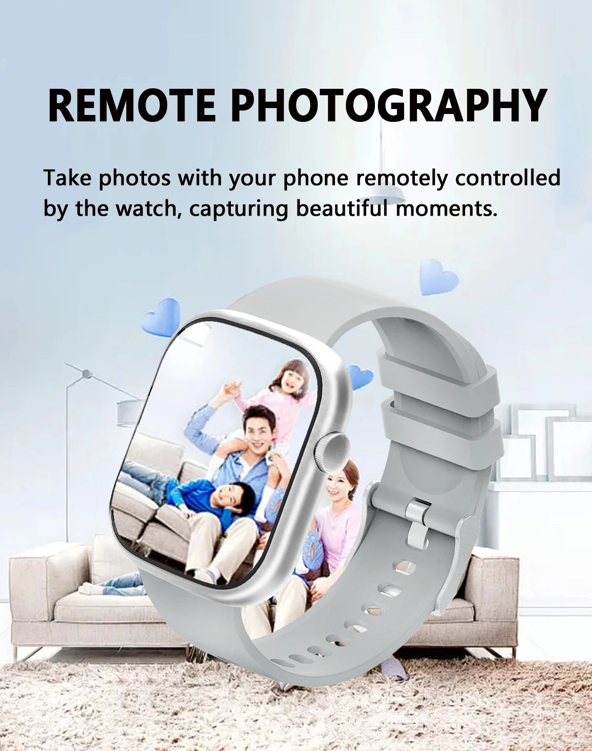 Smartwatch men women Wireless GPS track