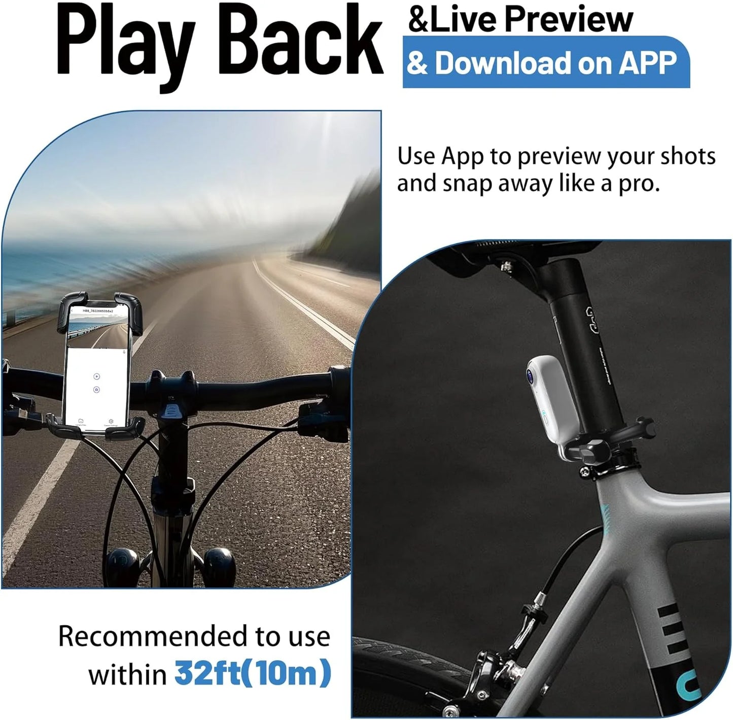 Bodycam Action Bike Camera Helmet Road Sport