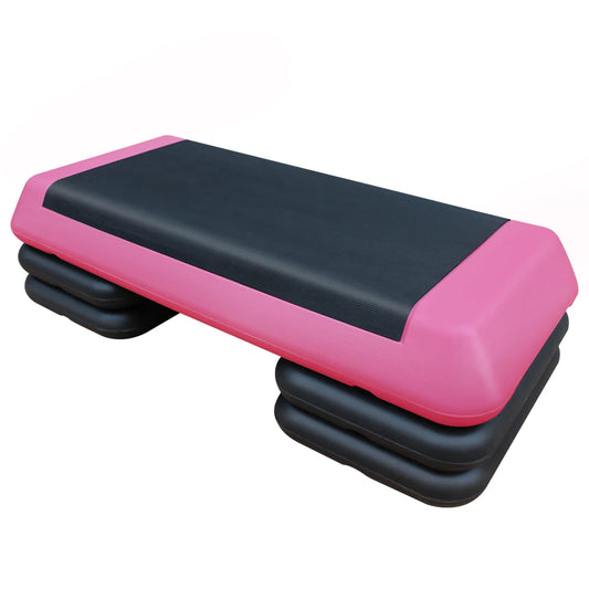 Adjustable Workout Aerobic Stepper  Fitness & Exercise Trainer