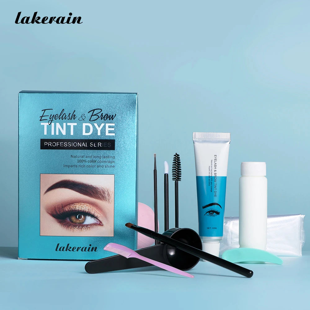 Professional Eyelash Eyebrow Natural Dye Treatment Makeup