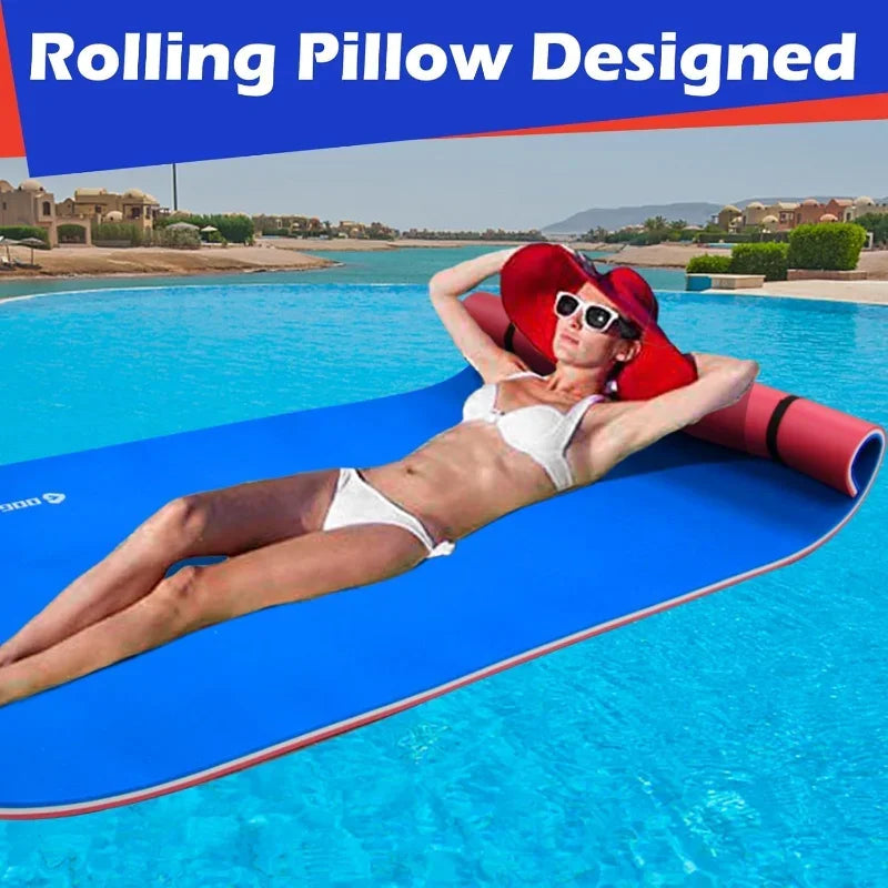 Floating Water Mat Pad  Rolled Pillow Foam