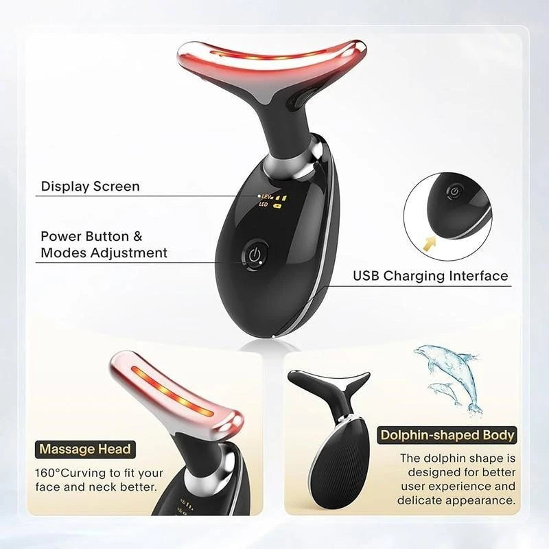 Vibrating Neck Device  portable facial massage