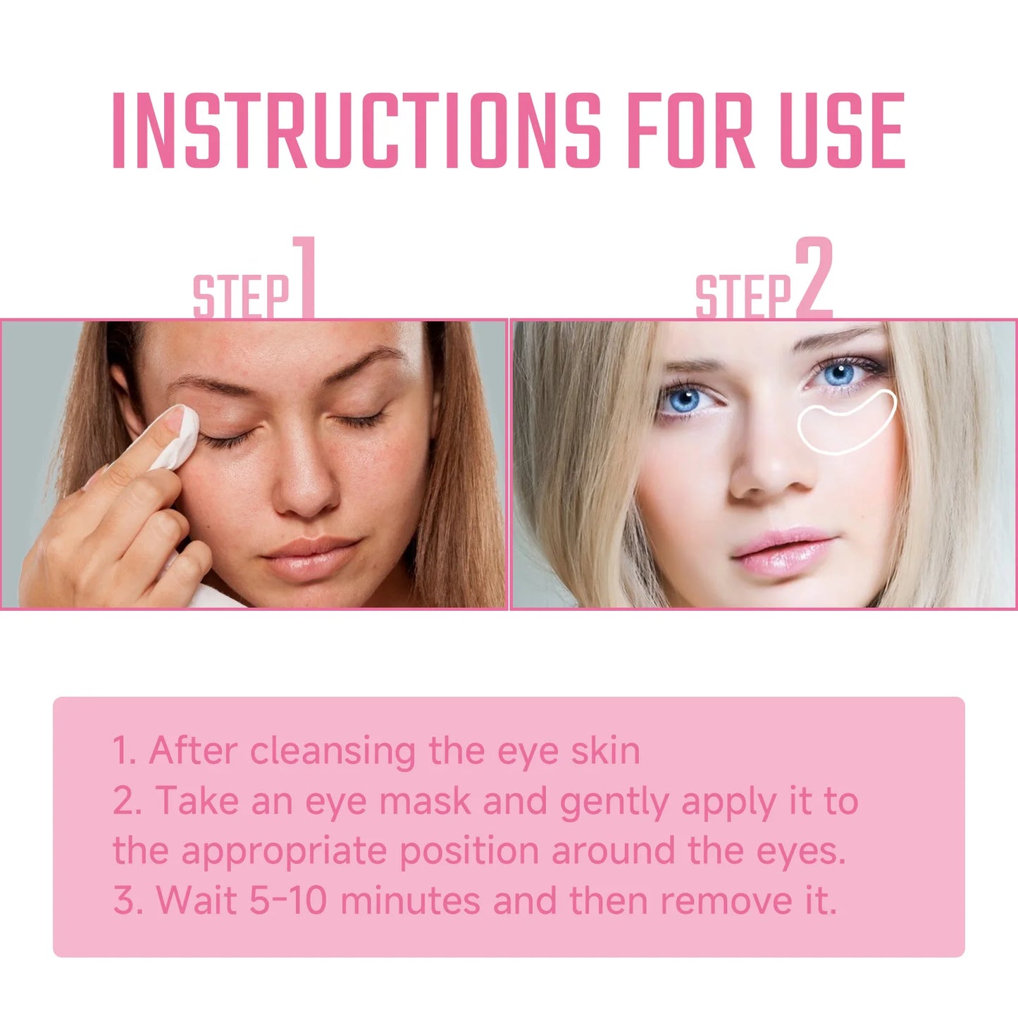 Collagen  Mask Eye Care Fade Dark Circles
