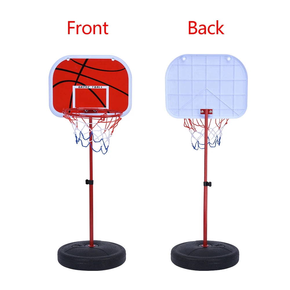 Basketball System Height Adjustable  Hoop Backboard  Children