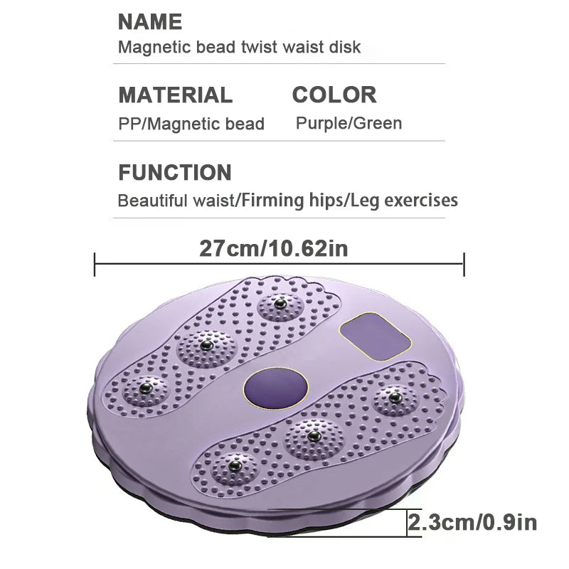 Waist Twisting Disc Balance Aerobic Rotating  Magnetic