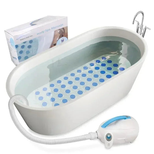 Portable Spa Bubble Bath Massager - Thermal Waterproof