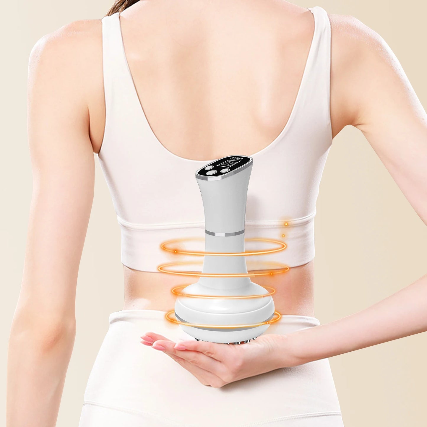 Electric meridian brush relax  muscles whole body