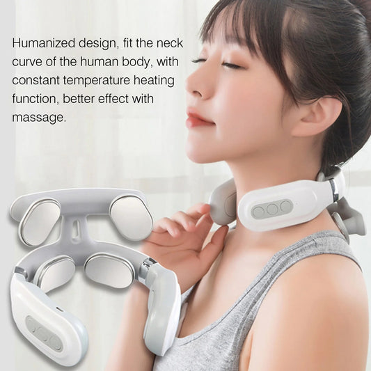 Pulse Heating  Head Neck Massager Shoulder Pain