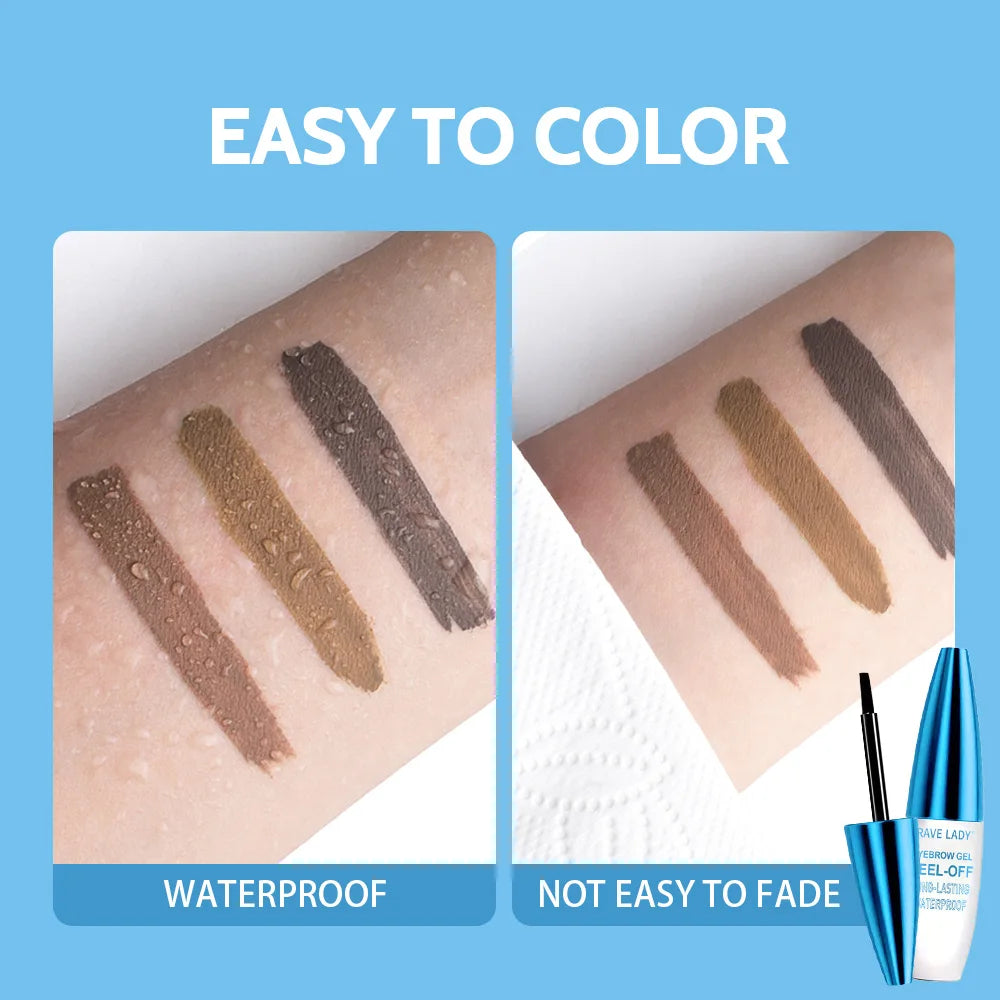 Eyebrow Glue Natural Dye Waterproof Lasting  Tattoo