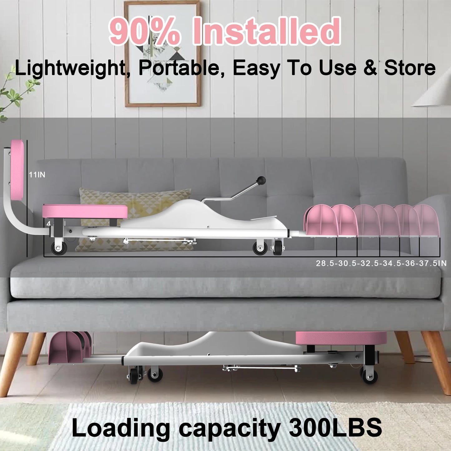Leg Split Stretching Trainer Adjustable, Fitness Sports