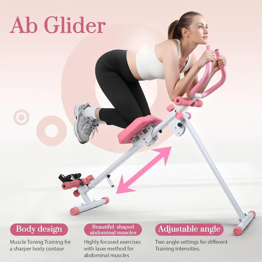 Workout Equipment Ab Trainer  Core Strength Training Adjustable