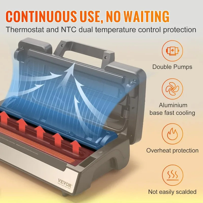 Vacuum Sealer Machine, Food Sealer Dry  Moist