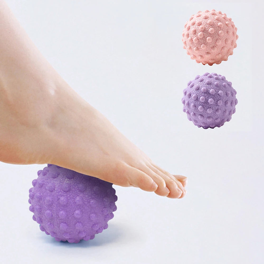 Fascia Ball Raised Point Massage  Posture Yoga