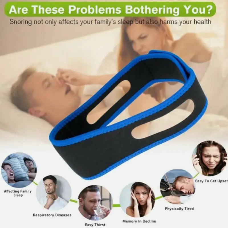Anti-Snoring Chin Strap Mouth Guards  Breathe