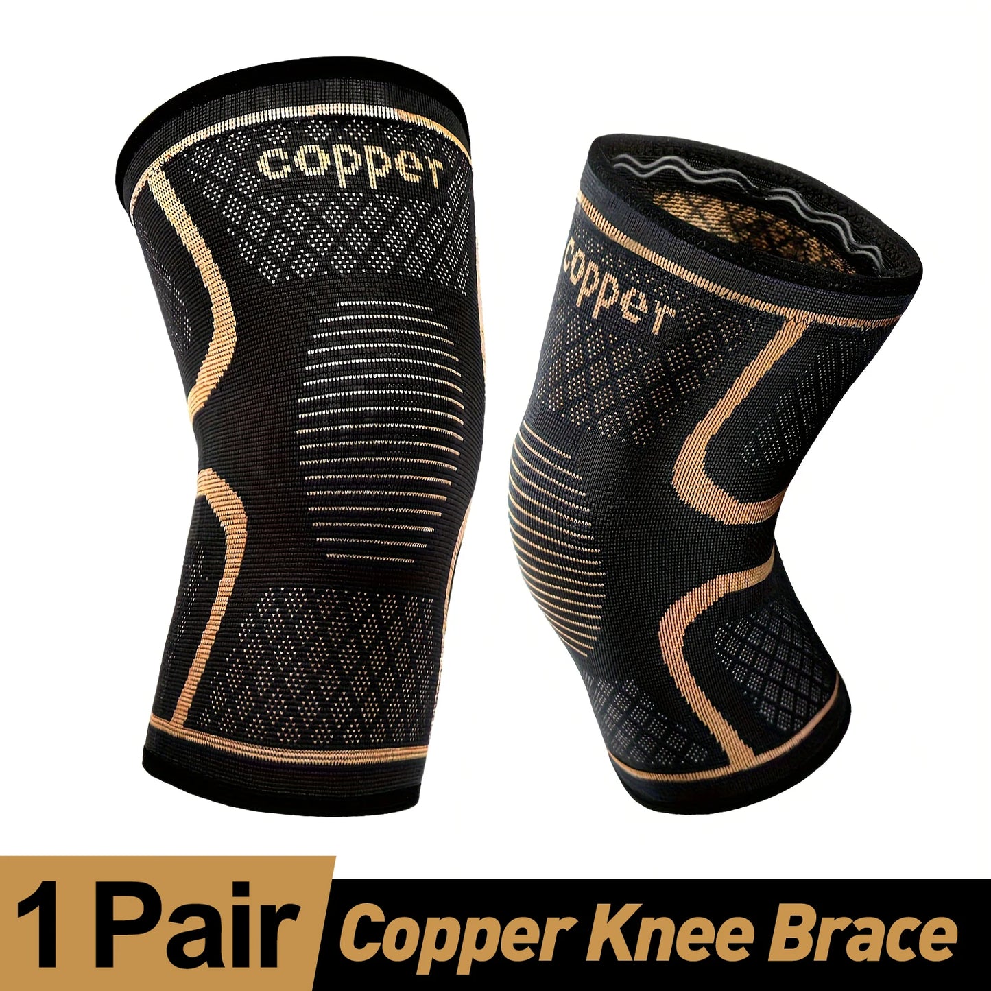 Sports  Pads, Breathable Non-Slip Basketball  Fitness Knee