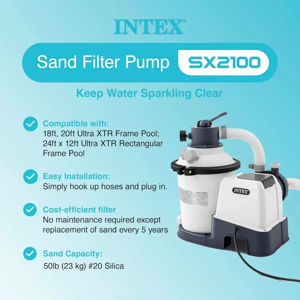 Sand Filter Pump Above Ground Pool Circulation