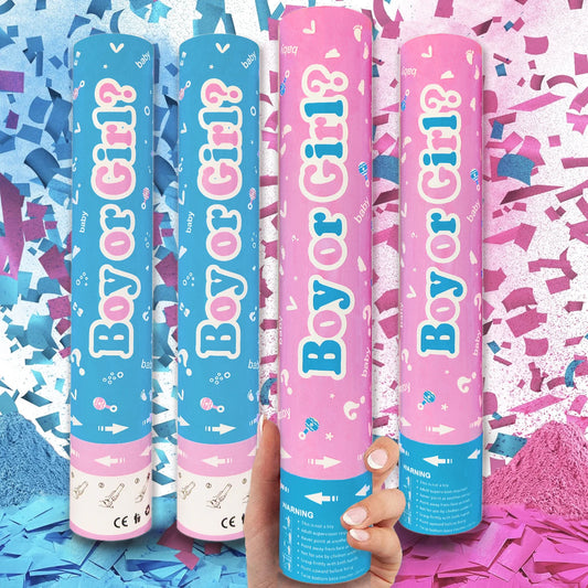 Gender Reveal Confetti Powder Handheld Fireworks  Bombs