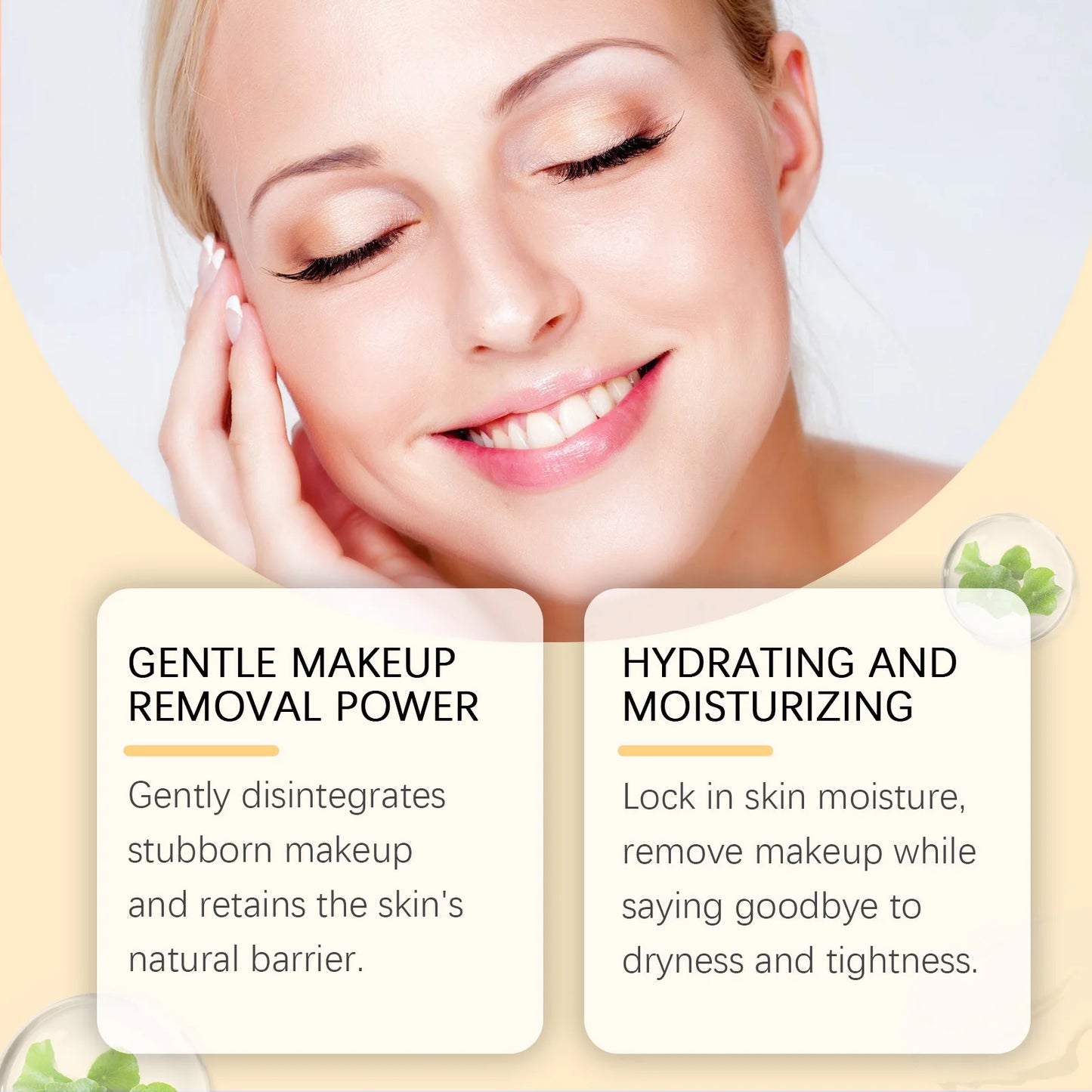 Face Nourishing Moisturizing Shrink Pores Makeup Remover